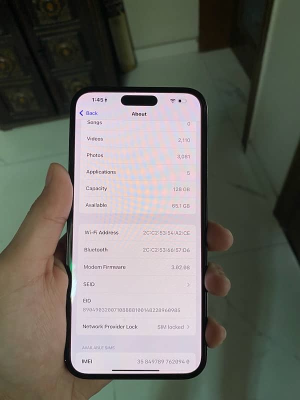 iphone 14 pro max jv 128gb 1