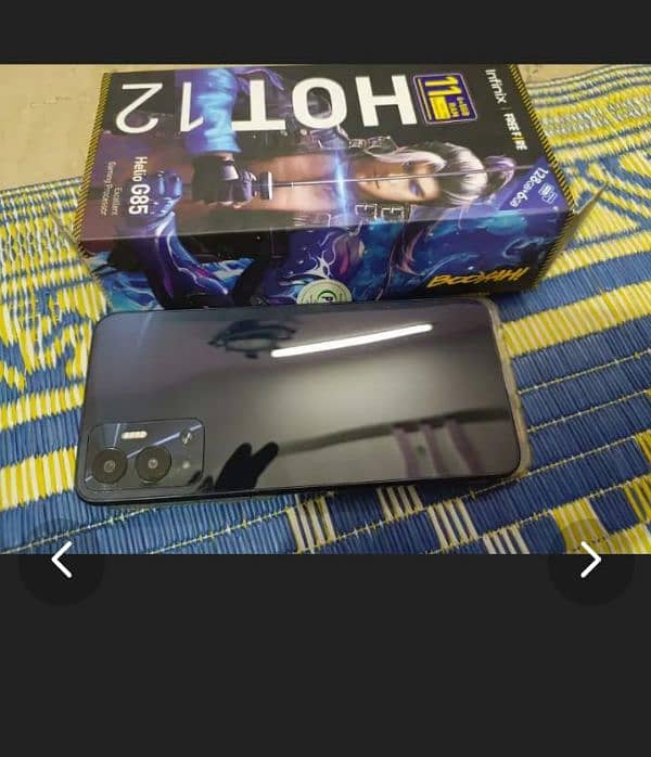 infinix hot 12 5/6 128gb with 10/10 new condition 4