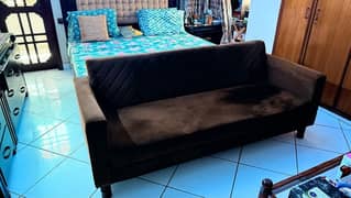 Sofa cumbed Molty Foam Brown Color