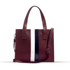 BAG X-PU LEATHER Baku SHOLDER BAG MAROON.