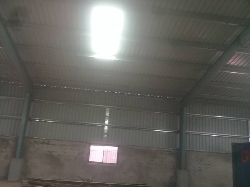 I-9 WAREHOUSE 8500 SQ. FEET GOOD HEIGHT BEST LOCATION NEAR TO DRY PORT SEPARTE GATE FOR IN & OUT. PARKING SPACE FOR LONG VEHICALS 16