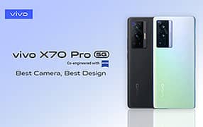 Vivo x70pro 5g 12gb 256gb official pta approved