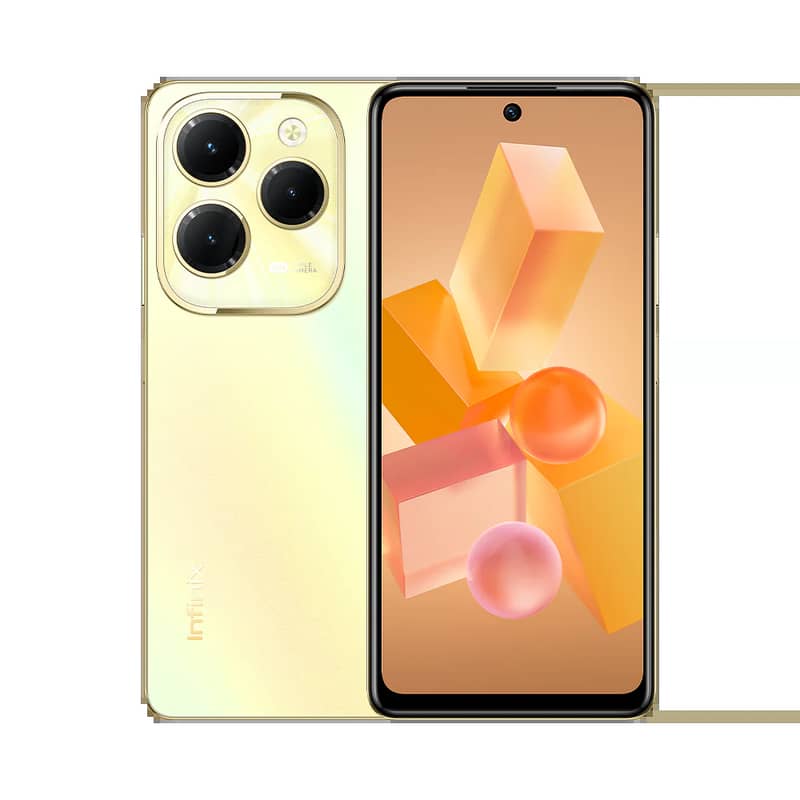 Infinix hot 40 8/256 golden color 0