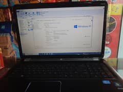 HP laptop i7 second generation 8ram/128ssd/320hard