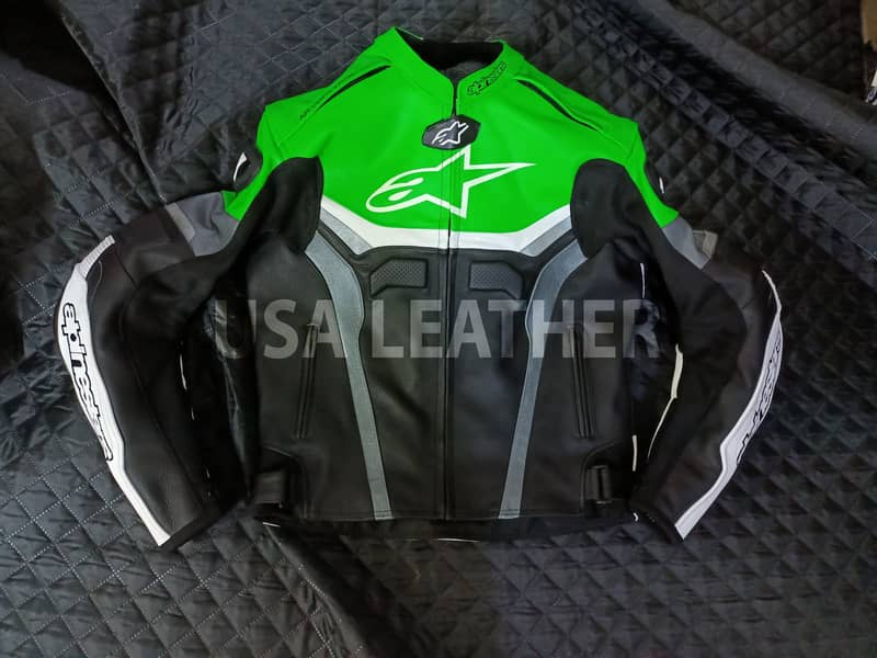 Motorbike Leather Jacket 8