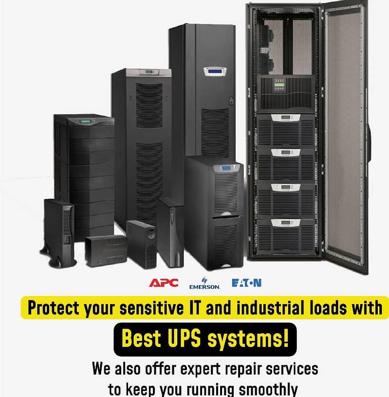 "Online Reliable UPS Systems - 1-200kVA - Competitive Prices" 0