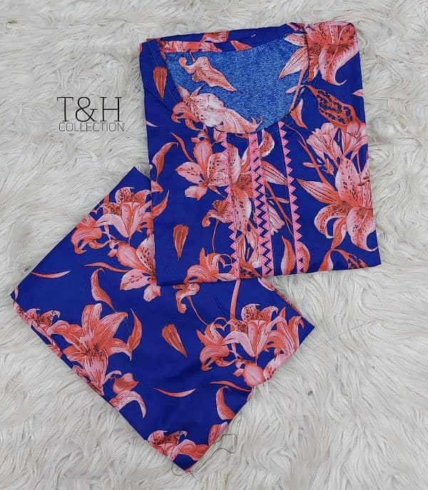 Printed kurtis Quality 100℅ . . cash on delivery 4