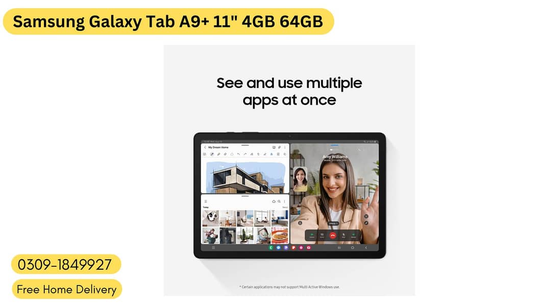 Samsung Galaxy Tab A9 Plus Wifi 4GB 64GB |Tab A9, Tab A9+ , Tab S9 FE 2