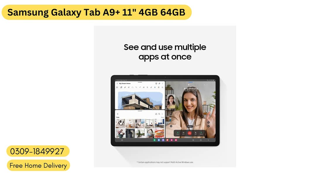 Samsung Galaxy Tab A9 Plus Wifi 4GB 64GB |Tab A9, Tab A9+ , Tab S9 FE 3