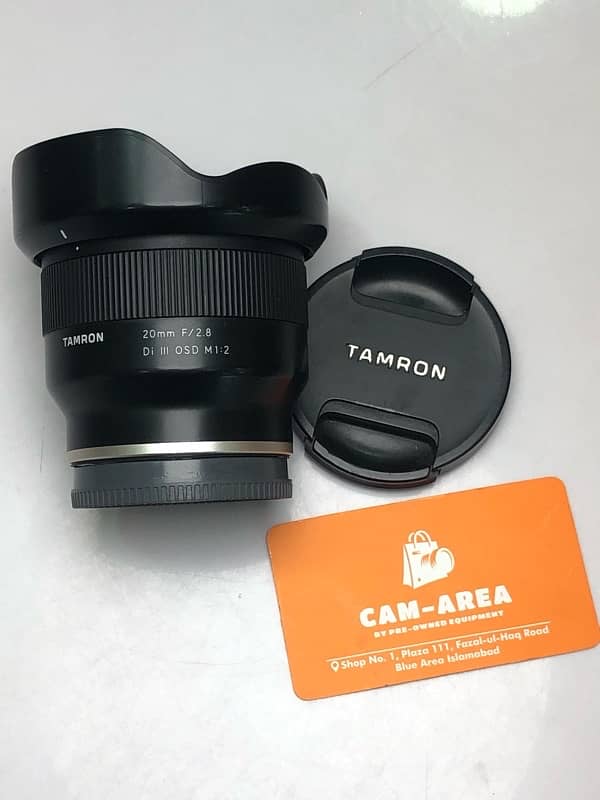 Tamron 20mm f2.8 Di III OSD, Mint Condition, Tamron Lens 20mm 2.8 1