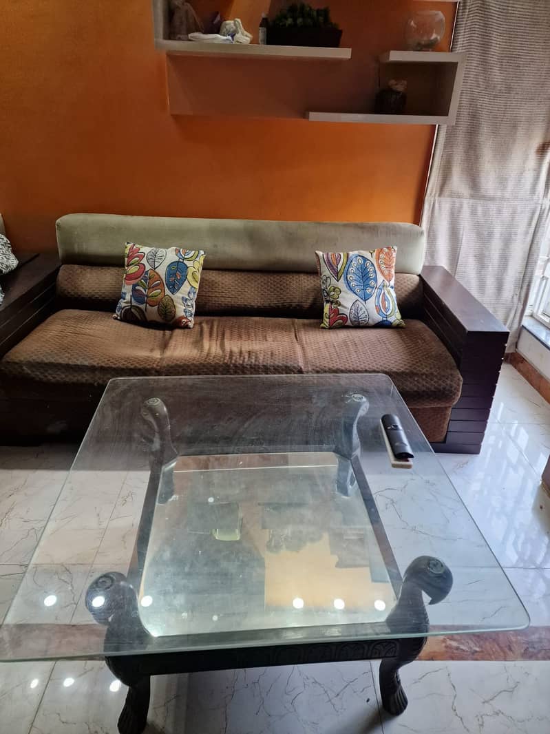 Used Sofa-Condition Poor, Cooking Range and Table  available for sale 2