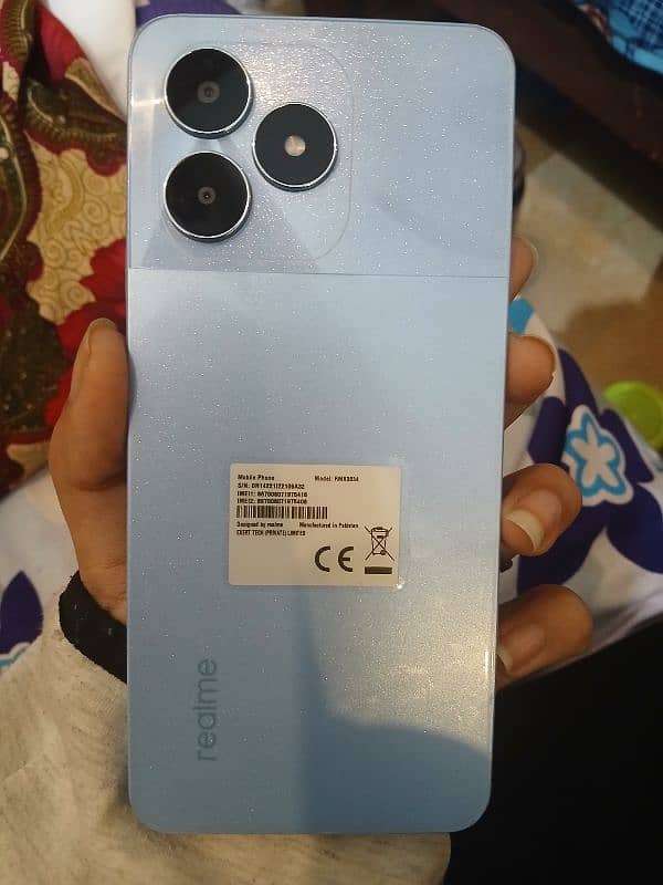 realme note 50 4/64  with box 0