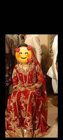 Bridal dress for barat