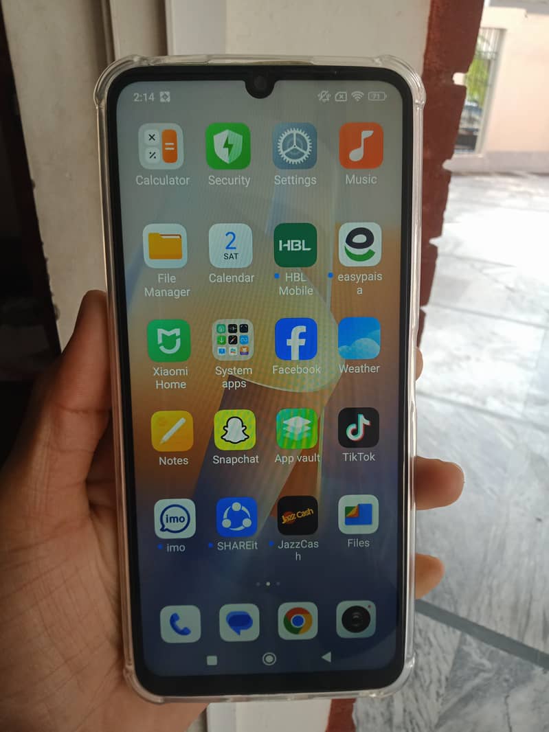 Redmi ram6+6room 128 4 month used 5