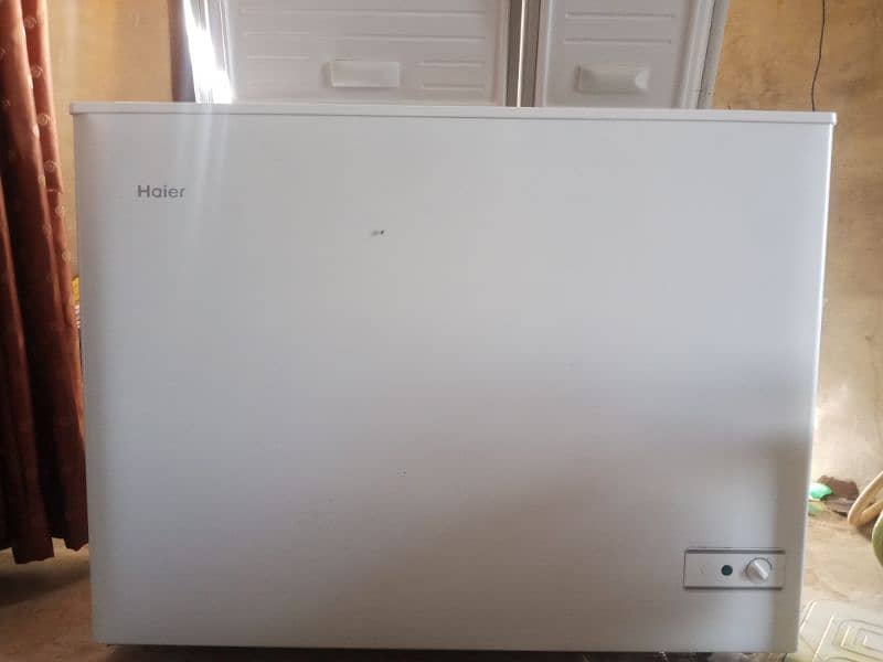 haier new deep fridge 8