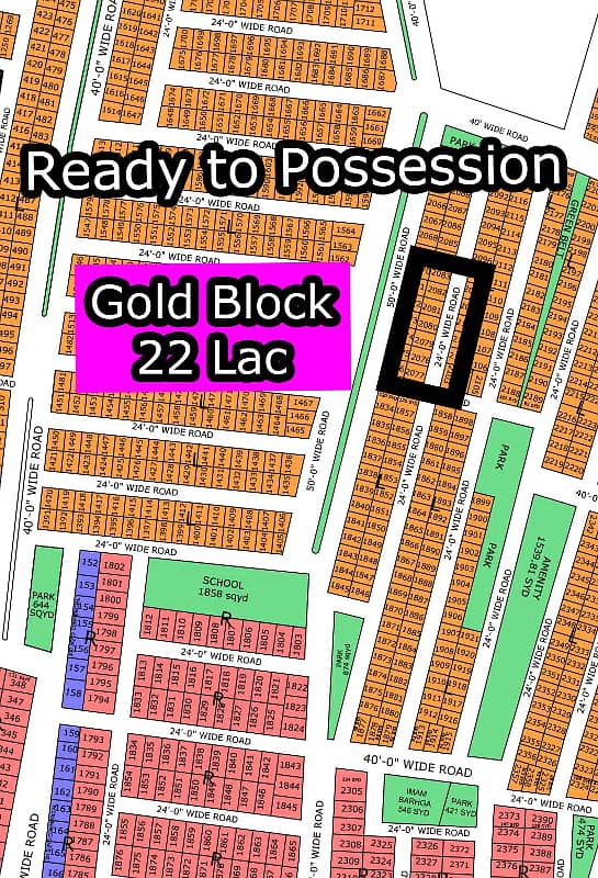 L - (Gold Block) North Town Residency Phase - 01 (Surjani) 1