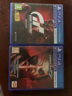 Ps4 Games (Tekken 7 & Gran Turismo)