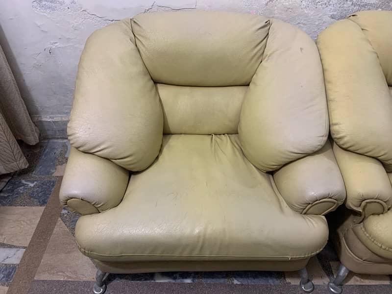 5 seater leather sofa 1