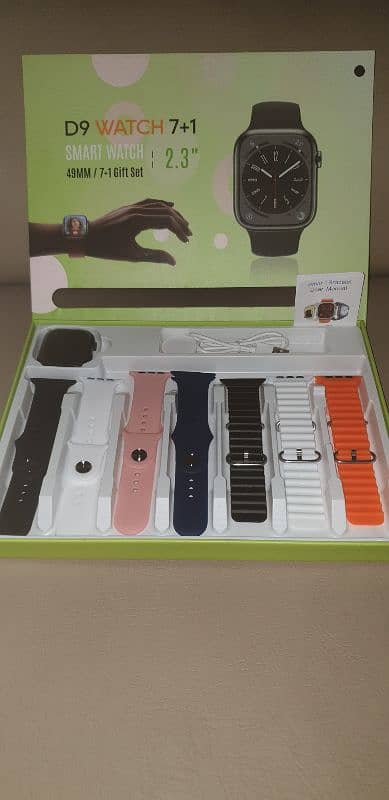 D9 Ultra2 7+1 SMART WATCH 2.3" 49MM/ 7+1 Gift Set 1