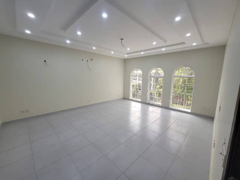 Spacious 12 Marla Lower Portion for Rent in G Block, Johar Town, Lahore. Upper Lock. Best For silent Office. 0