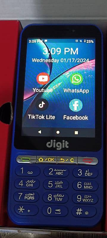 Digit OS Energy Max 4G Phone Touch Display 5