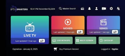 IPTV 1 year account watch unlimited movies and series and live channel