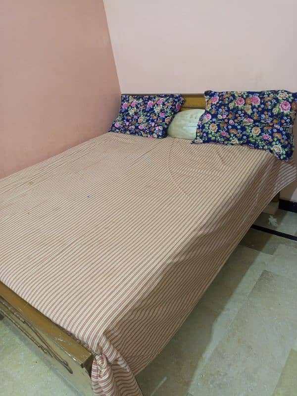 bed with mattress 3