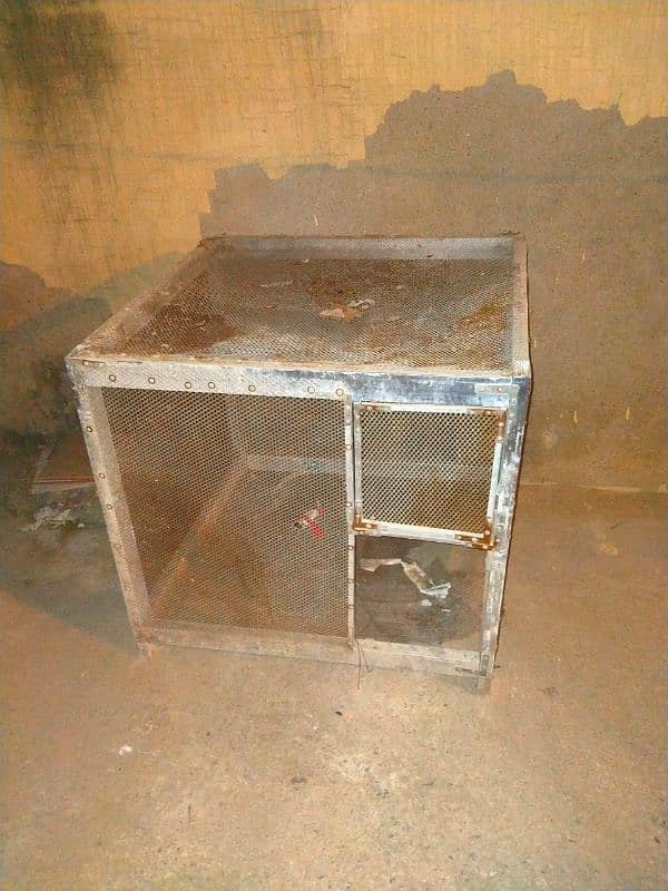 Aluminium Hens Cage (strong cage) 1