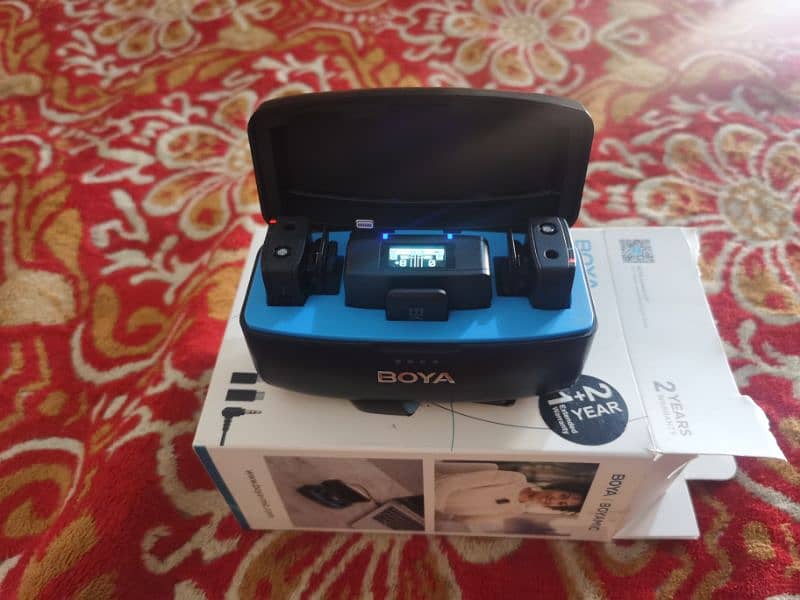 Boya all in one wireless mic 6