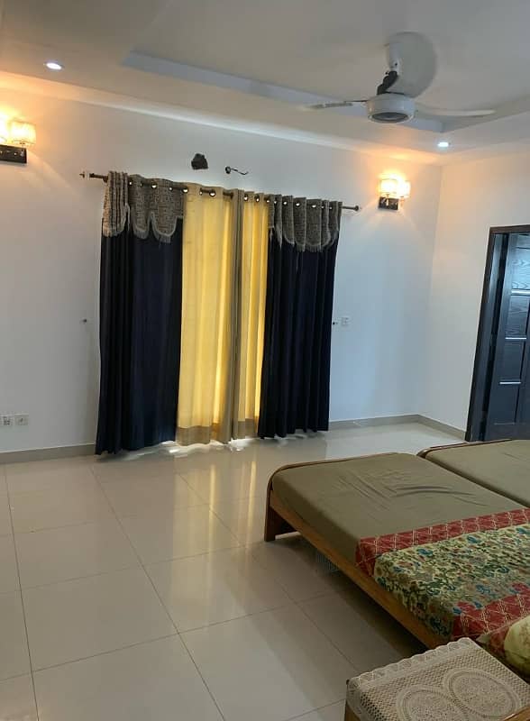 1 Kanal House Upper Portion Available for rent with free wifi and cable tv situated at a Very Prime Location of Gulmohar Block, Bahria Town Lahore 10