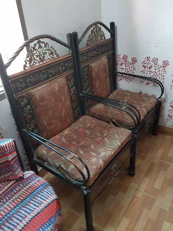 Iron Sofa Set 3