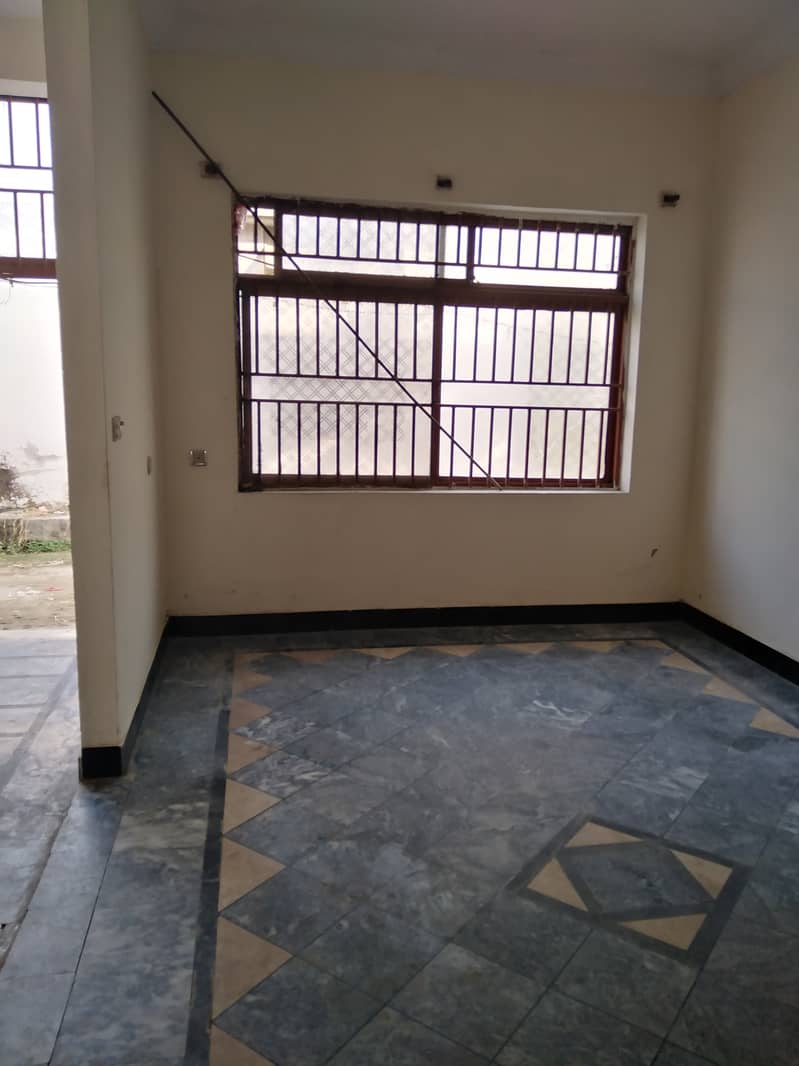 For rent independent house available in new gulistan colony wah cantt. 9