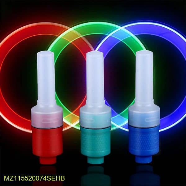 bicycle light three colour red blue green 1