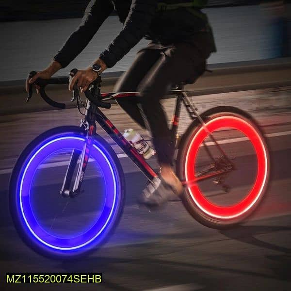 bicycle light three colour red blue green 2