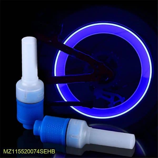 bicycle light three colour red blue green 7