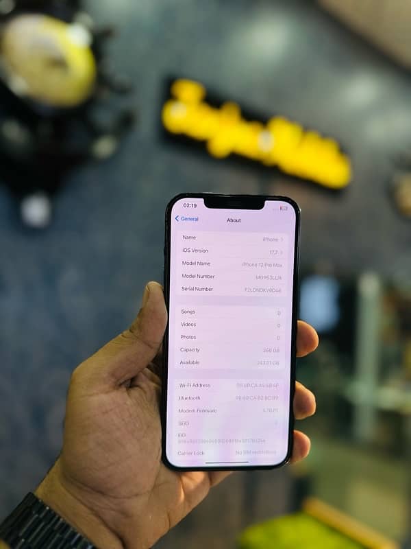 iPhone 12 Pro Max 128GB 256GB NON PTA FU 2