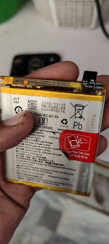 OnePlus 6t original battery 2