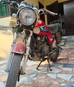 Suzuki GS 150 180cc swapped engine excellent average like Ybr honda