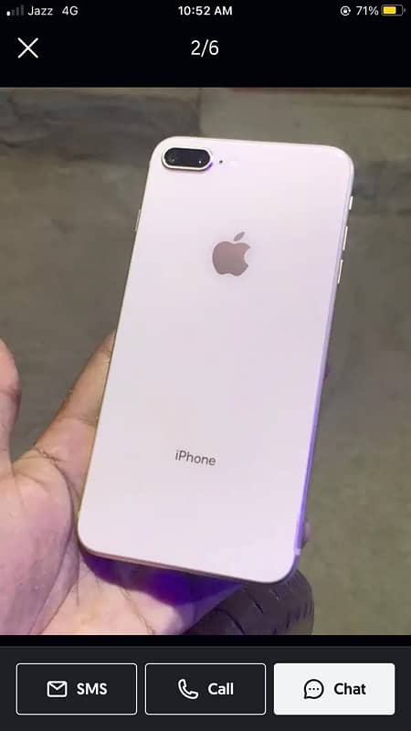 Iphone 8 plus pta approved 64gb 4