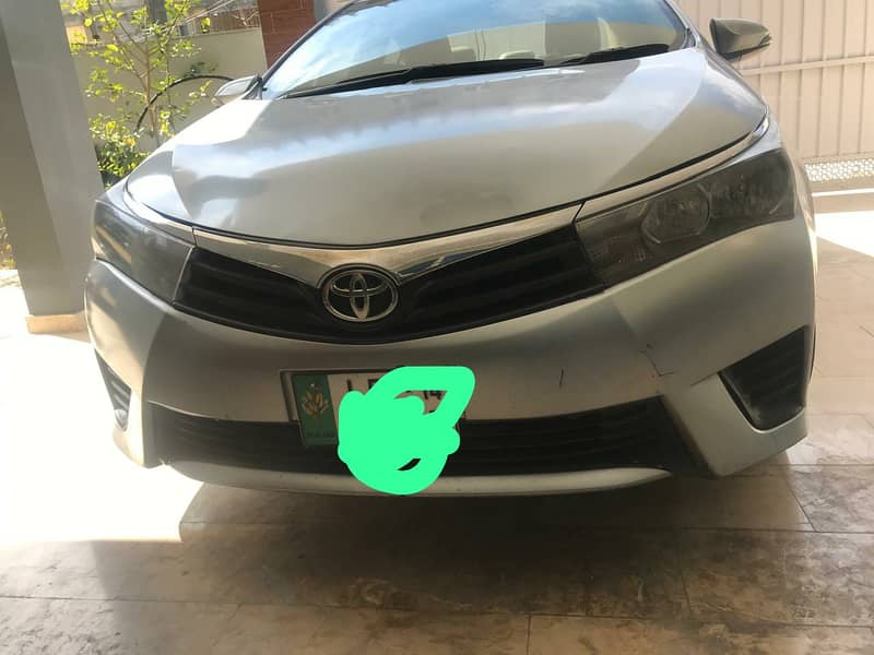 Toyota Corolla GLI 2014 model but new shape of 2015 12