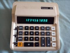 vintage calculators panansonic casio canon sanyo Sinclair