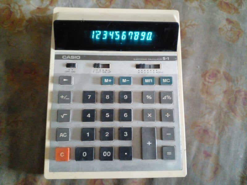 vintage calculators panansonic casio canon sanyo Sinclair 11