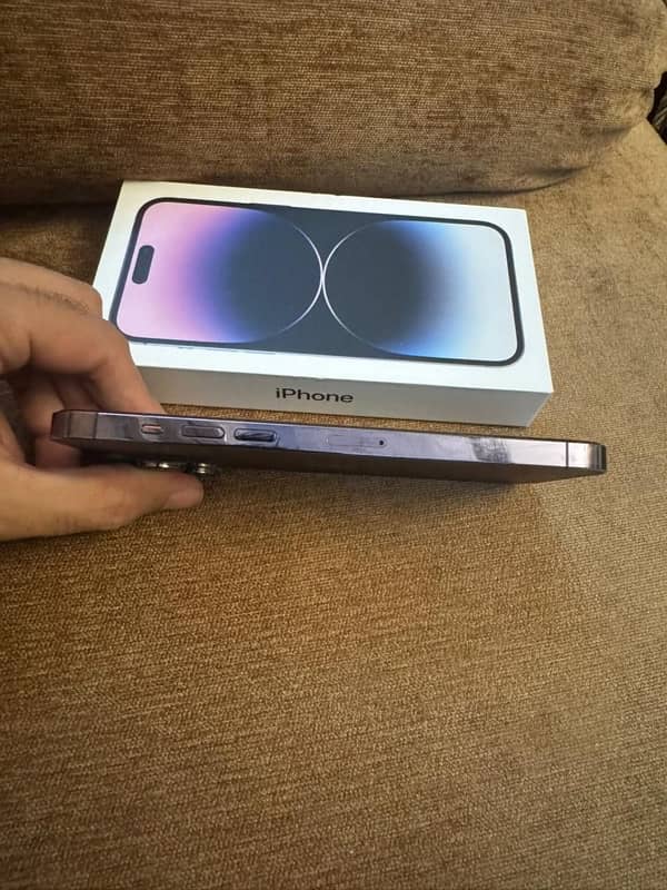 iphone 14 pro max 128gb PTA approved Hk 3