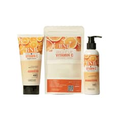 Elevate your skincare routine with our Vitamin C Bright Up Kit,100%