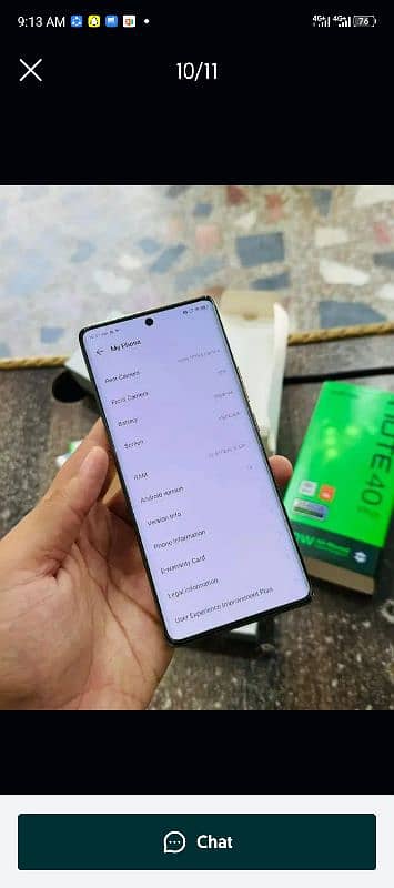 INFINIX NOTE 40 pro wireless charging wLa 5