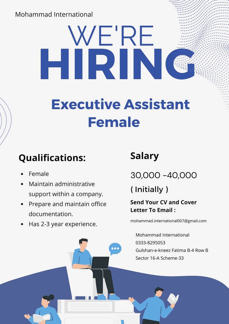 Office Manager / Executive Assistant - Female 0