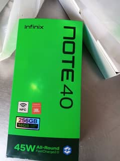 Infinix hot 40 16gb 256gb