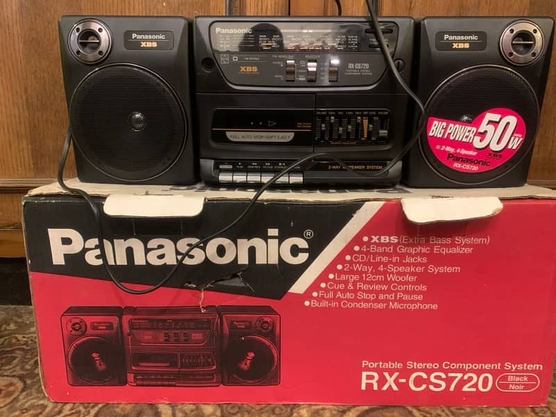 Panasonic RX-CS720 radio 0