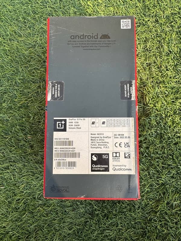 Oneplus 10 Pro 5G NON PTA 6