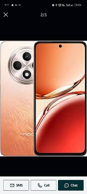 oppo 12 reno f orange color 0